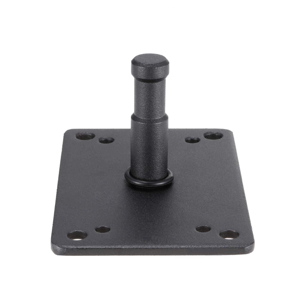 Youngerfoto Baby Pin Wall Plate, 2.36 inch Baby Plate M11-027A Lighting Wall Holder Mini Light Stand Stud for Photo Studio Flash Accessories 2.36inch