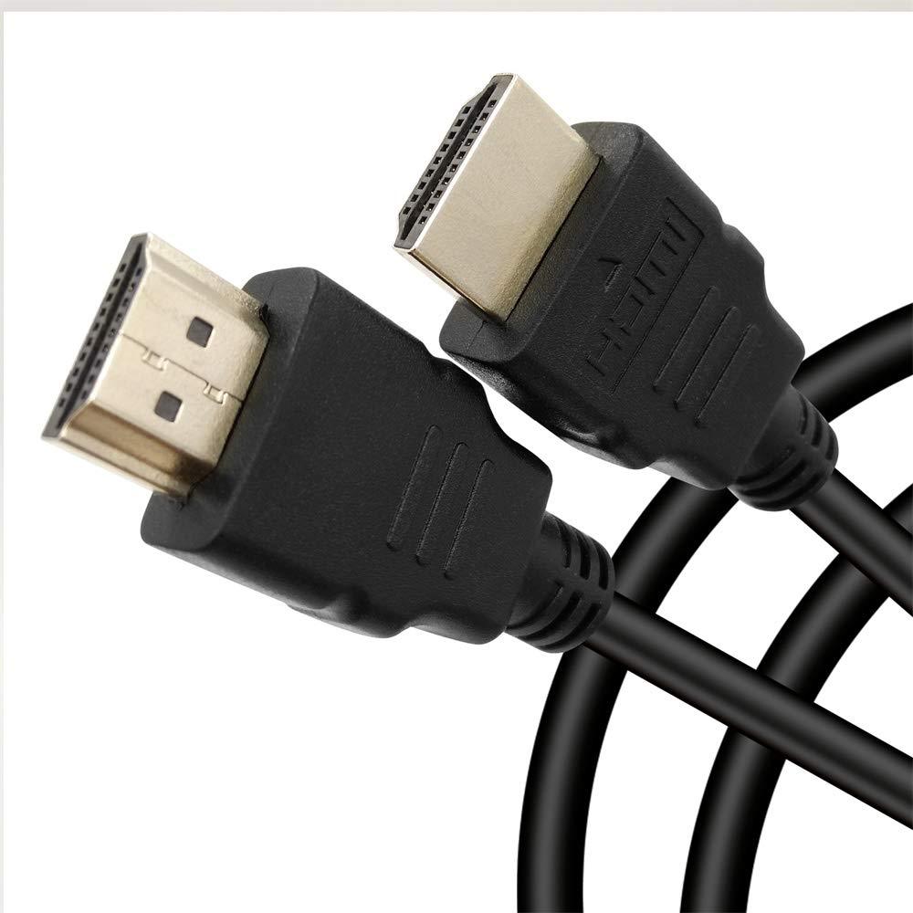 4K HDMI Cable 4.9ft | High Speed, Gold Plated Corrosion-Resistant connectors, 4K @60Hz, Ultra HD, 2K, 1080P, ARC Compatible, for Laptop, Monitor, PS3, PS4,PS5, Xbox One, Fire TV, Roku and More