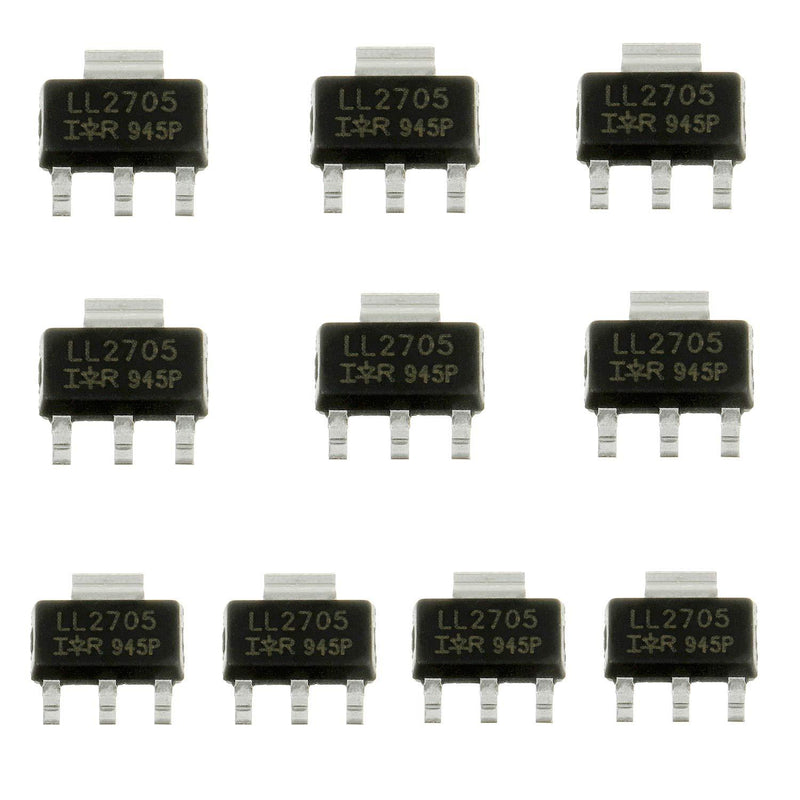 BOJACK LL2705 MOSFET Transistors N-Channel Power SMD (Pack of 10 Pcs)