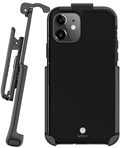 BELTRON Case with Belt Clip for iPhone 11 (2019), Slim Full Body Protection Heavy Duty Hybrid Case & Rotating Belt Clip Holster with Built in Kickstand for iPhone 11 6.1"