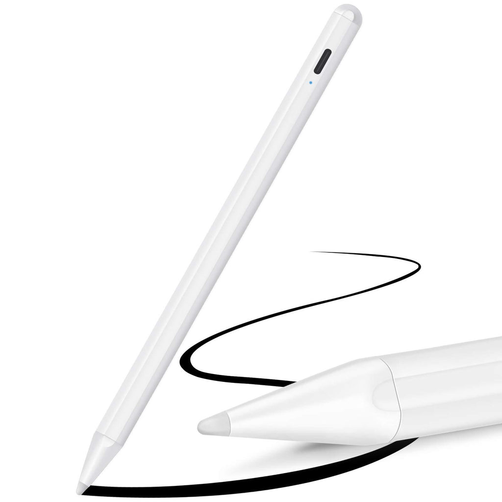 Stylus Pen for iPad with Palm Rejection, Active Pencil Compatible with (2018 2020 2021) Apple iPad Pro 11/12.9 Inch, iPad 10.2 7th/8th Generation, iPad 6th, iPad Air 3rd 4th Gen, iPad Mini 2019 5th
