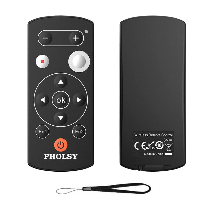 PHOLSY Wireless Remote Commander for Nikon Z50, COOLPIX B600, A1000, P1000, P950 - Wireless Remote Control Shutter Release Replace Nikon ML-L7 BT remote For Nikon