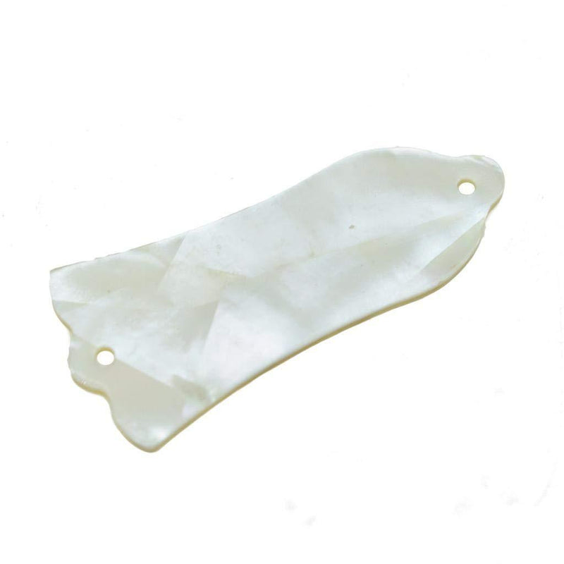 KAISH Pure CUSTOM Made Natural White Pearl Guitar Truss Rod Cover with 2 Hole Fits USA LP Les Paul