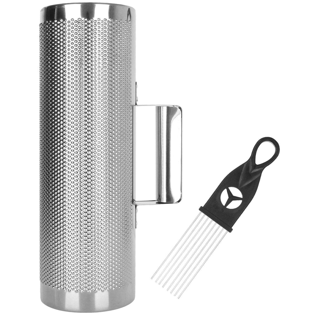 12" x 4" Metal Guiro Shaker, Stainless Steel Guiro Instrument with Scraper, Shaker Musical Instruments, 12" 4" Latin Percussion Instrument Musical Training Tool 12" x 4"