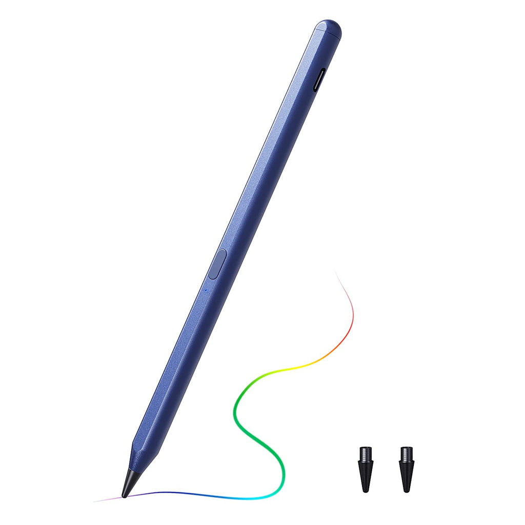 TiMOVO Stylus Pencil for iPad with Palm Rejection,Aple iPad Pencil 2nd Gen for iPad Pro 11/12.9 Inch (2018-2021), iPad 9/8/7/6th Gen,iPad Mini 6/5th,iPad Air 4th/3rd,Magnetic Design, Blue