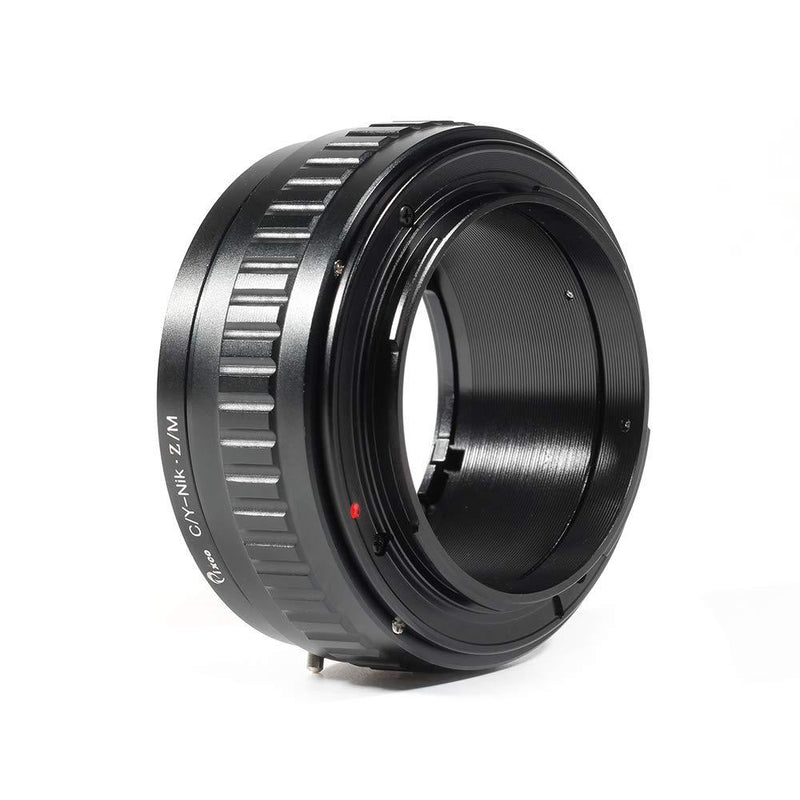 Pixco Adjustable Macro to Infinity Lens Adapter Suit for Contax CY Mount to Nikon Z6 Nikon Z7 Camera