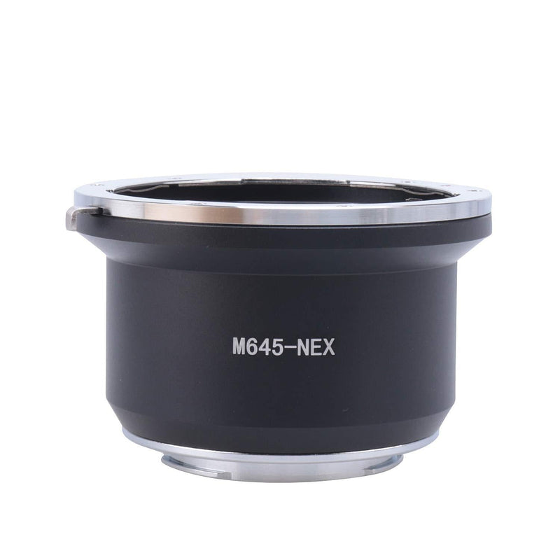 Foto4easy Lens Adapter Ring for Mamiya 645 M645 Mount Lens to Sony E Mount A6000 A7 A7R A7S A7M2 A7R2 NEX-5R NEX-3 NEX-5N NEX-5C Digital SLR Camera