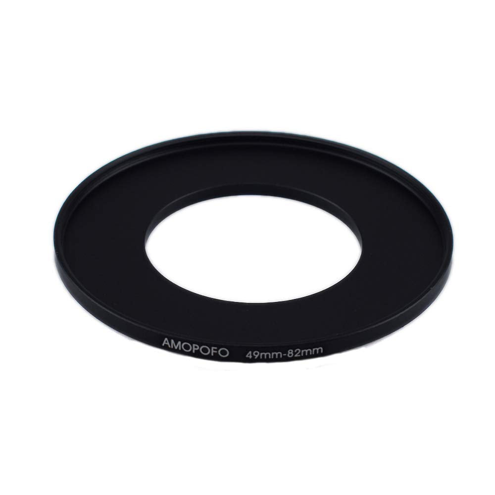 49mm to 82mm Step-Up Ring Filter adapter/49mm to 82mm Camera Filter Ring ;Compatible All Brands 49mm Lens and 82mm UV,ND,CPL,Metal Step Up Ring 49mm to 82mm