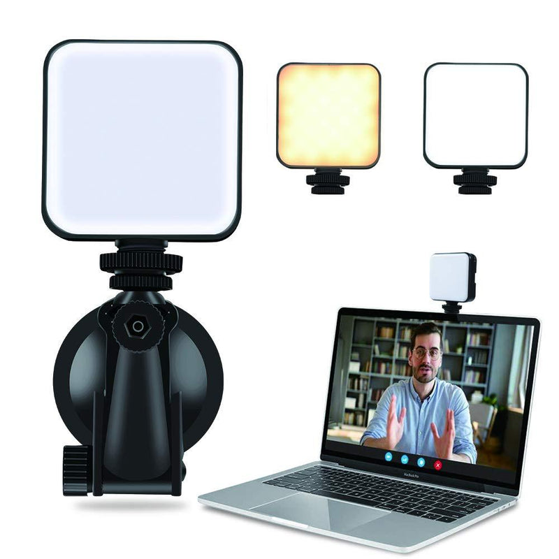 Video Conference Lighting Kit, LED Laptop Light for Video Conferencing, Zoom Lighting for Computer, Remote Working, Self Broadcasting, Live Streaming