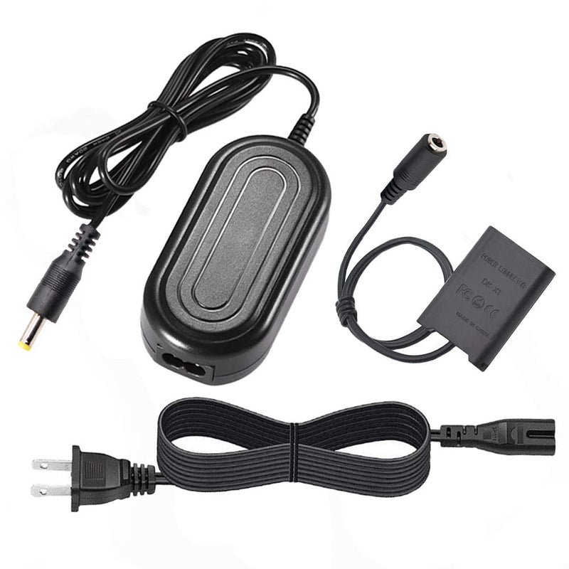 Gonine DK-X1 DC Coupler AC-LS5 AC Power Adpater NP-BX1Dummy Battery Charger Kit for Sony Cybershot DSC-RX1 RX1R RX100 II RX100 III RX100 IV M2 M3 M4 Cameras.
