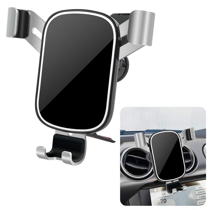 LUNQIN Car Phone Holder for 2016-2022 Ford Mustang [Big Phones with Case Friendly] Auto Accessories Navigation Bracket Interior Decoration Mobile Cell Mirror Phone Mount