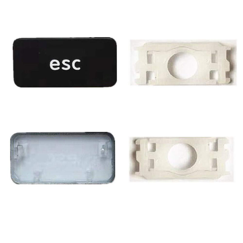 Replacement Individual AP08 Type ESC Key Cap and Hinges are Applicable for MacBook Pro Model A1425 A1502 A1398 for MacBook Air Model A1369/A1466 Keyboard to Replace The ESC Key Cap and Hinge