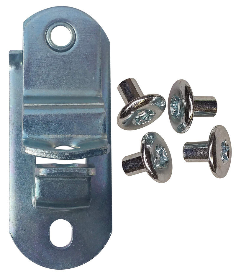JQuad Trailer Door & Ramp Locking Hasp -3.75" Mounting- with Torx Barrel Nut Hardware