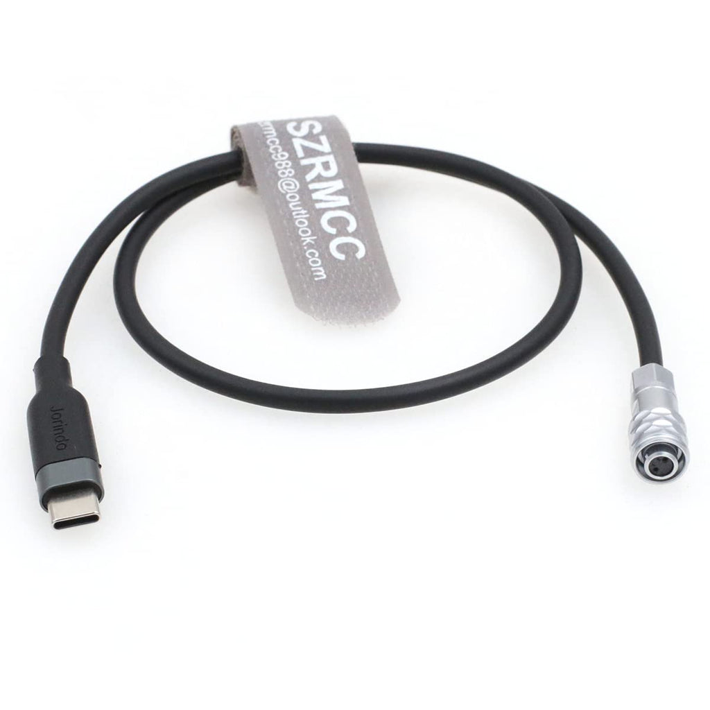 SZRMCC USB Type-C to Weipu SF610 2 Pin PD Trigger Power Cable for BMPCC Blackmagic Pocket Cinema Camera 4K 6k