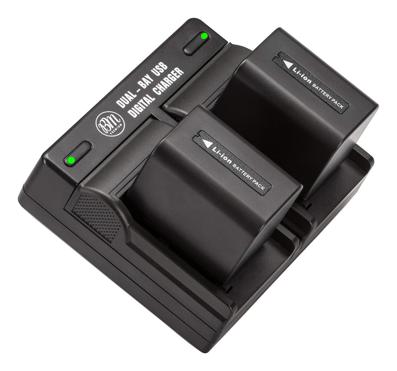 [AUSTRALIA] - BM Premium 2 NP-FV70A High Capacity Batteries and Dual Bay Charger for Sony FDR-AX30 FDR-AX33 FDR-AX53 FDR-AX700 AX100 FDR-AXP35 HXR-MC50 MC88 NX80 PXW-Z90V NEX-VG10 VG20 NEX-VG30 NEX-VG900 Cacmorders 