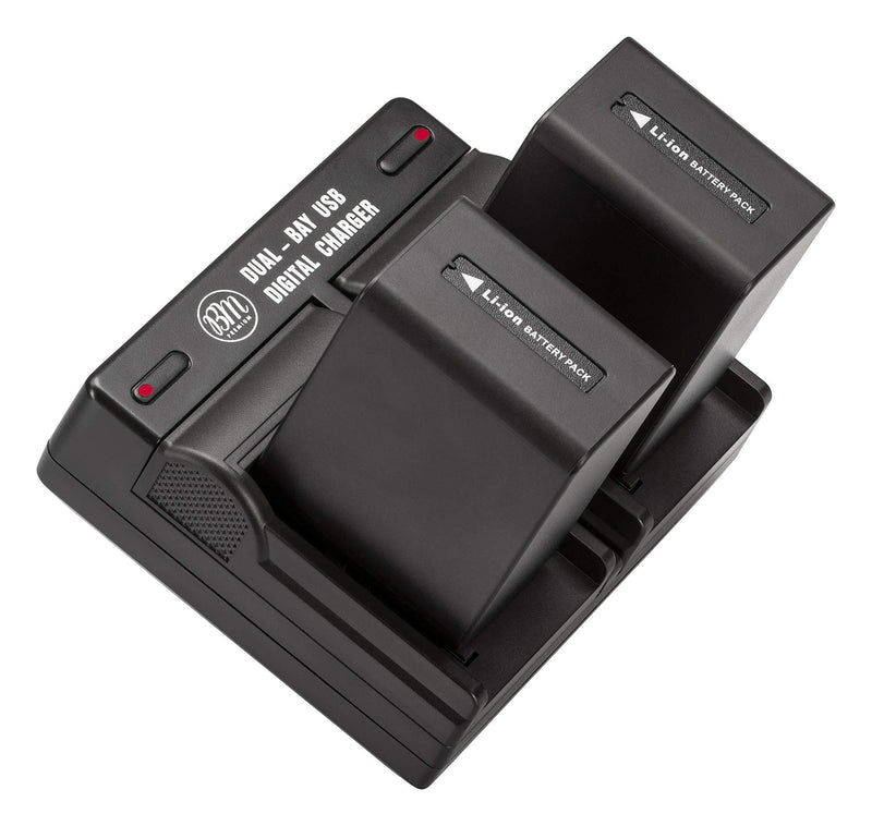 [AUSTRALIA] - BM Premium 2 NP-FV100A High Capacity Batteries and Dual Bay Charger for Sony FDR-AX30 FDR-AX33 AX53 FDR-AX700 FDR-AX100 FDR-AX35 HXR-MC50 HXR-MC88 HX-RNX80 PXW-Z90V NEX-VG20 VG30 NEX-VG900 Camcorders 