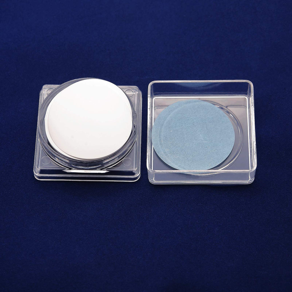 AMTAST PTFE Membrane Disc Filter, Hydrophobic, 47mm Diameter, 0.45µm Pore Size (Pack of 50)
