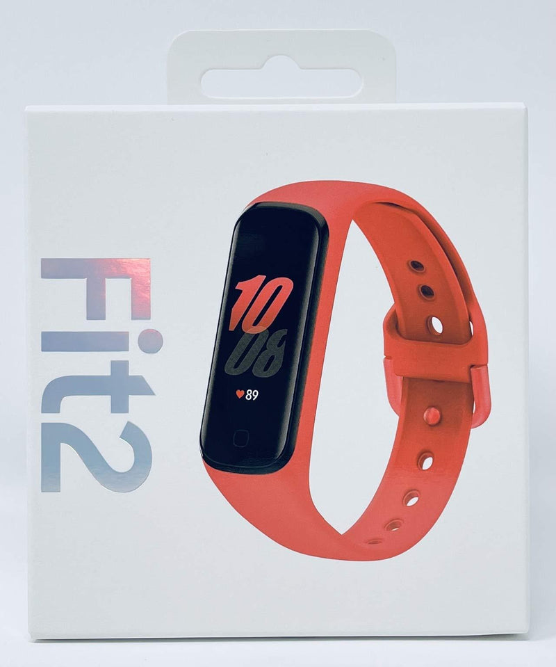 Samsung Galaxy Fit 2 Bluetooth Fitness Tracking Smart Band (Red)