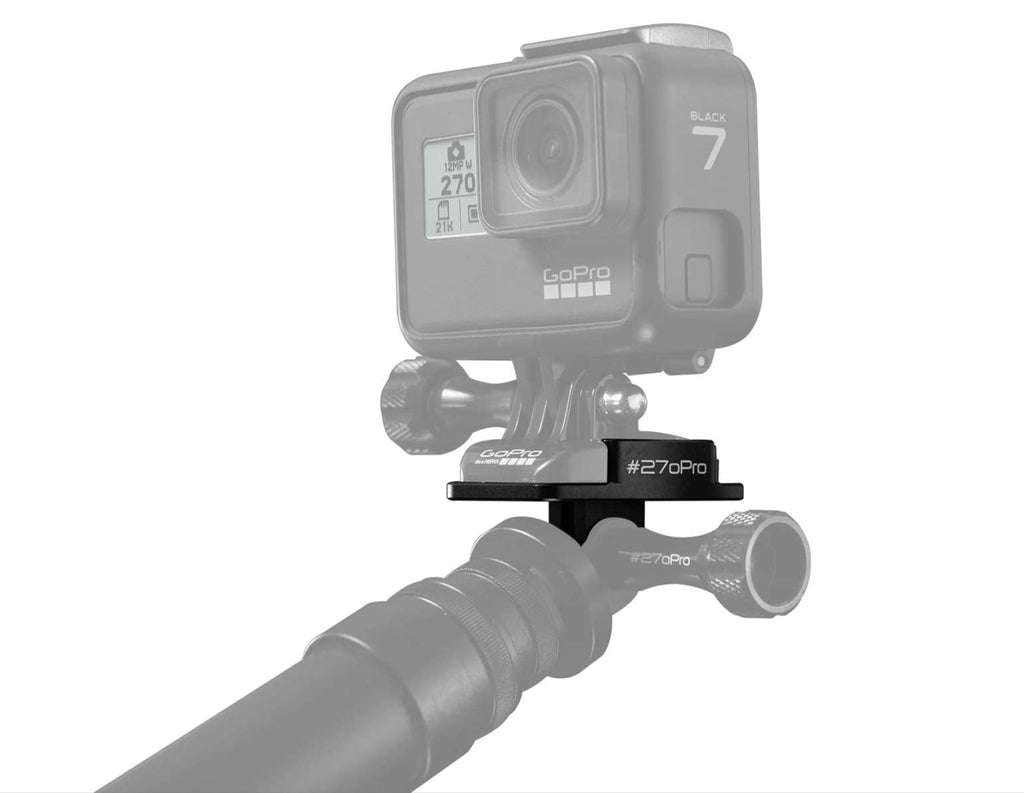 Attach for GoPro to Cars, Boats, Motorcycles and More. Engineered to Provide a Broad Range of Motion and Stability. Easy to Switch Between mounts with a #270Pro Quicky.