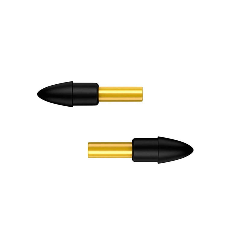 BBATA Replacement Stylus Tips for Digital Pen, Screw in/Out Type Pencil Nibs, 2 Pack, Black
