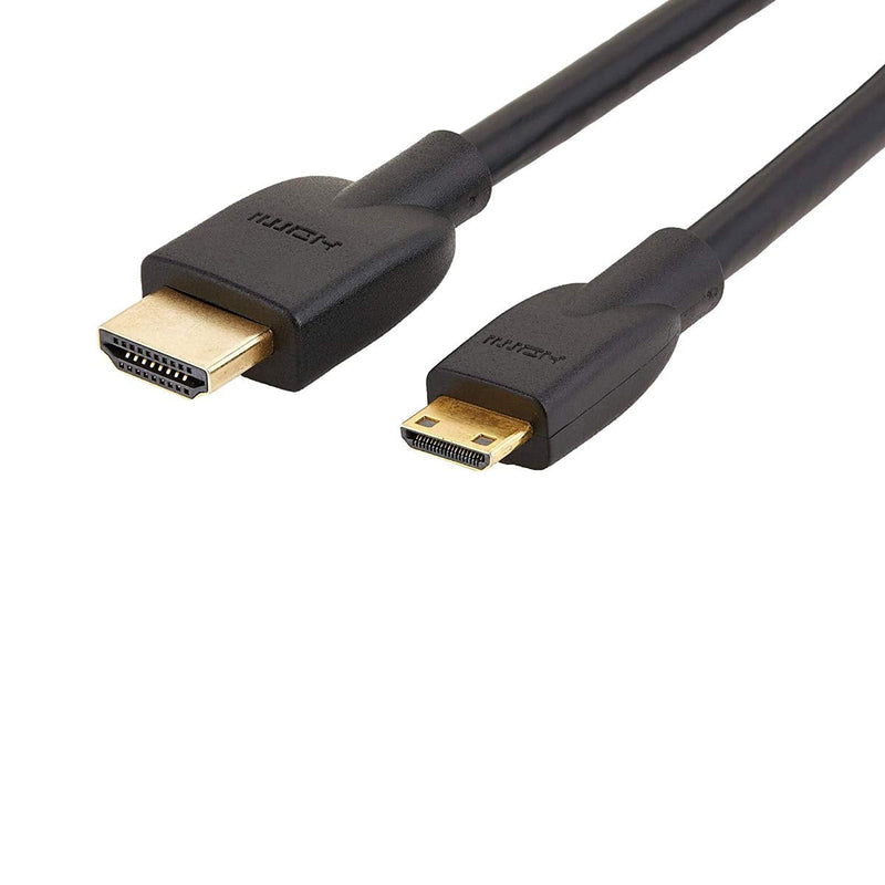Excelshoots HDMI Cable for Canon EOS SL2 DSLR Camera + USB Cable - High-Speed 4K Mini HDMI to HDMI Cable for Canon EOS SL2 DSLR Camera 15-Feet