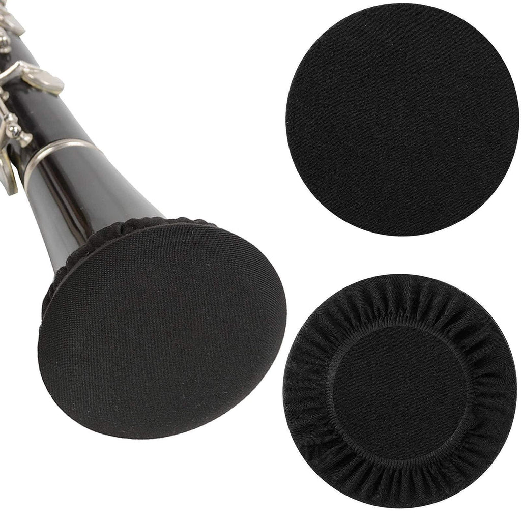 Instrument Bell Cover, Cases Double Layer Aerosol Cover with MERV-13 Filter for Bass Clarinet Trumpet Cornet Alto Tenor Sax Soprano Saxophone 3.75 to 5-Inches Reusable and Dust-proof 3 inch Instrument Bell Cover