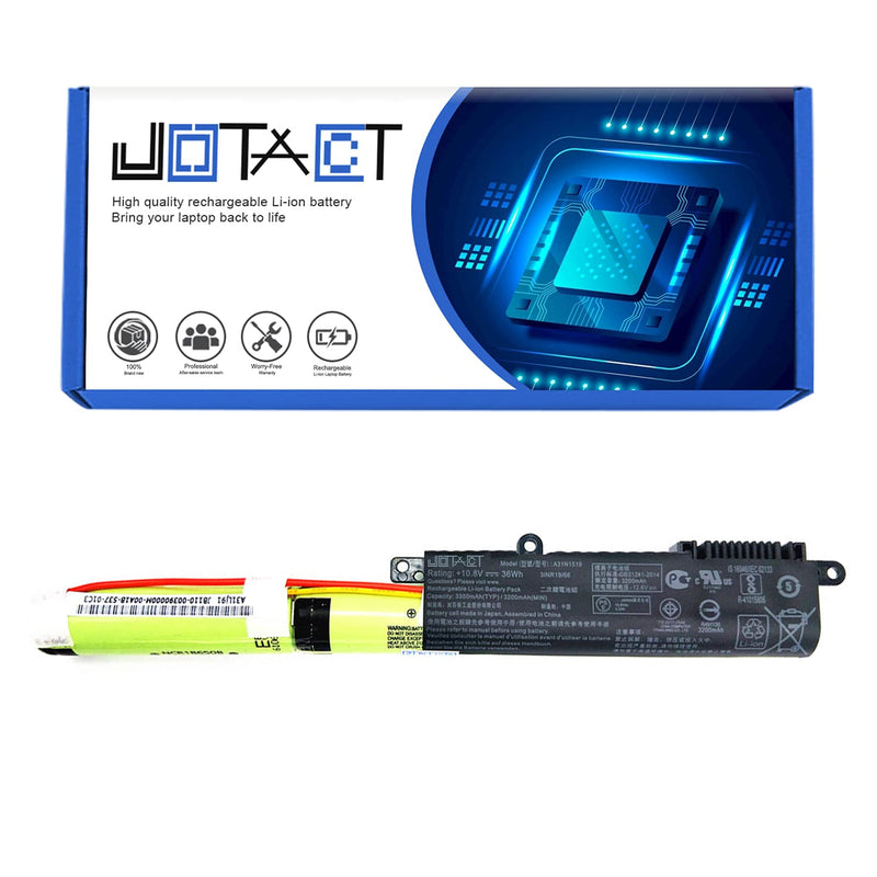 JOTACT A31N1519（10.8V 36Wh/3350mAh 3-Cell） Laptop Battery Compatible with Asus X540 X540LA X540LA-1A X540LJ X540LJ-1A X540SA X540SA-1A X540SC X540YA X540S X540L R540SA R540L Series Notebook 3ICR19/66