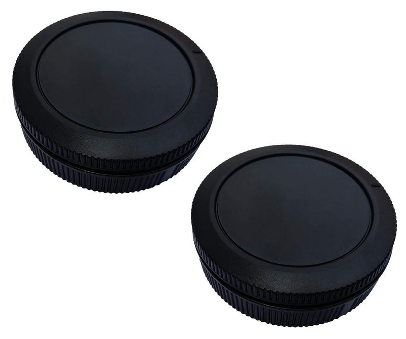 Canon R R5 R6 RP Camera Body Cap & Lens Rear Cap Cover Fit for Canon EOS R RP R 5 R 6 More Canon RF Mount DSLR[2 Sets]