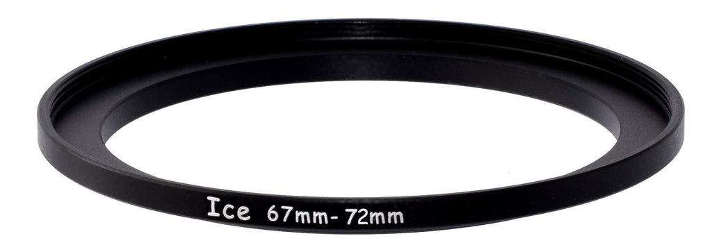 ICE 67mm to 72mm Step Up Ring Filter/Lens Adapter 67 Male 72 Female Stepping