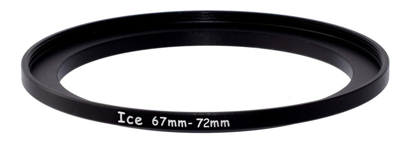 ICE 67mm to 72mm Step Up Ring Filter/Lens Adapter 67 Male 72 Female Stepping