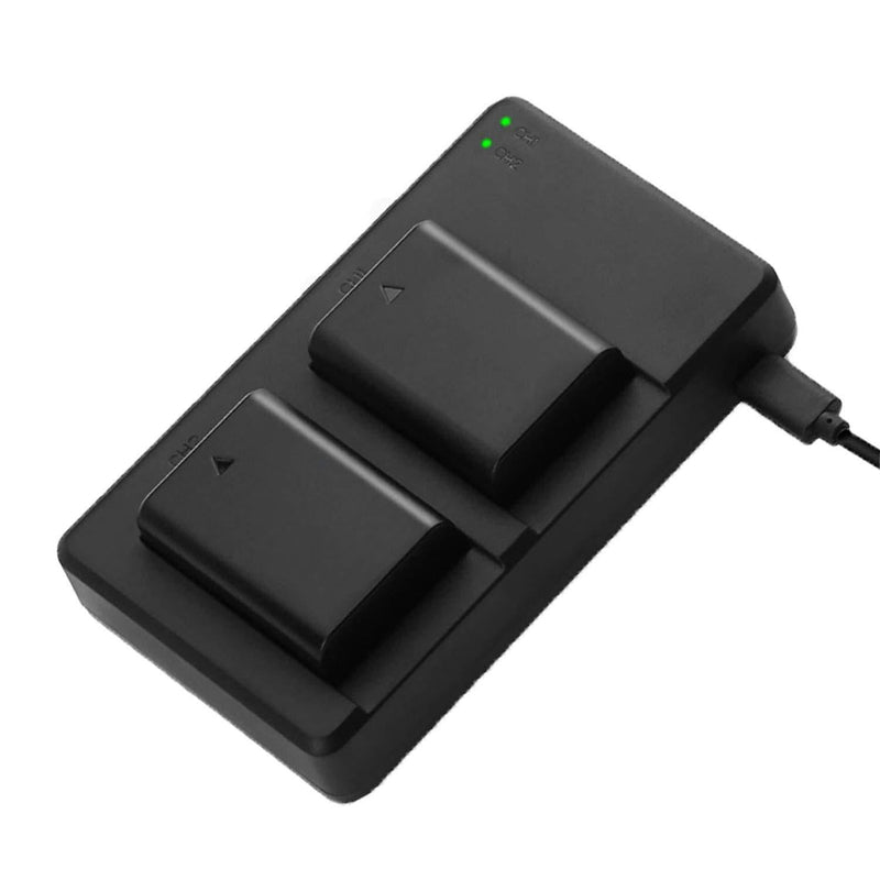 NP-FW50 Camera Battery Charger Set for Sony A6000, A6500, A6300, A6400, A5100, A5000, A7,A7II, A7RII, A7SII, A7S, A7S2, A7R, A7R2, A55, RX10 (1500mAh)