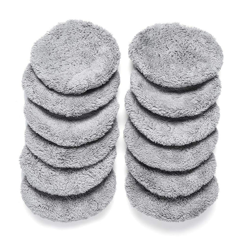 Replacement Cleaning Pads for X5 X6 X7 HC-09 HC-07 HC-11 Window Cleaner Robot, Washable and Reusable Microfiber Cloth -12pcs