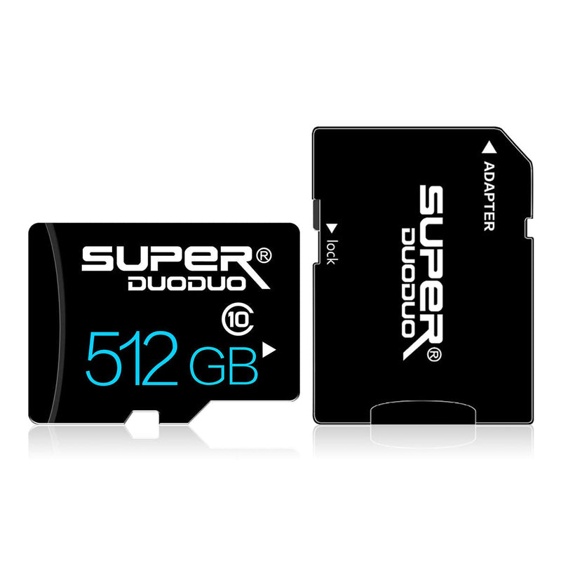 Micro SD Card 512GB Memory Card 512GB TF Card Class 10 for Camera with SD Card Adapter for Camera Computer Game Console, Dash Cam, Surveillance, Drone