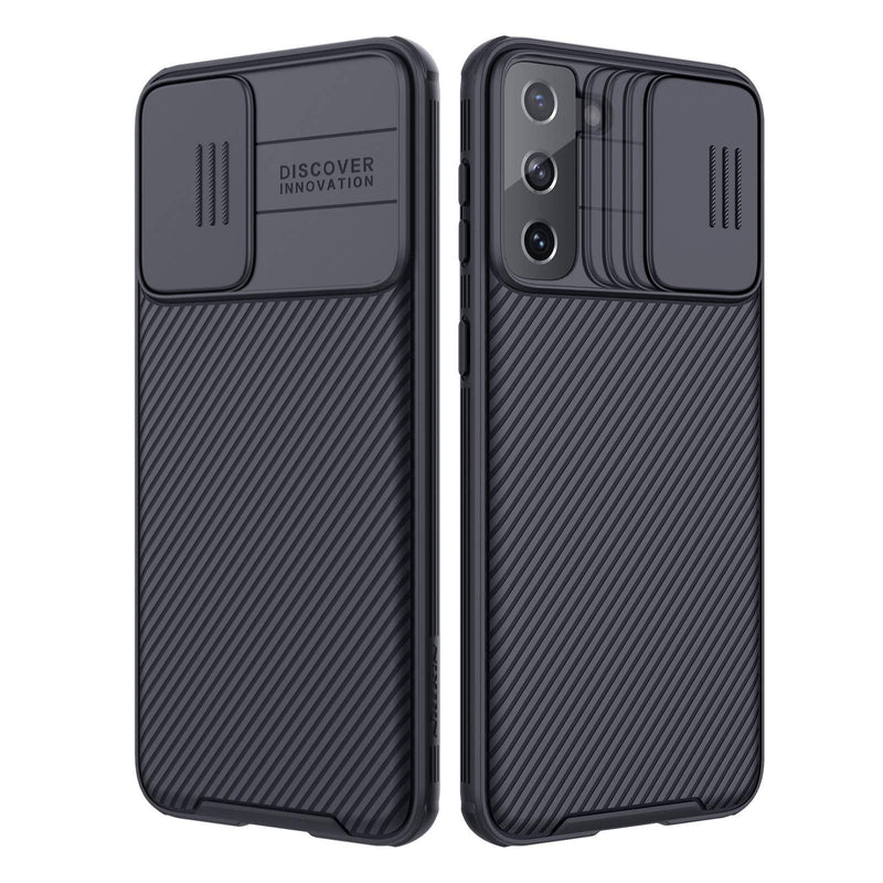 Nillkin Galaxy S21 Plus Case - CamShield Case with Slide Camera Cover, Slim Protective Case for Samsung Galaxy S21+, Black