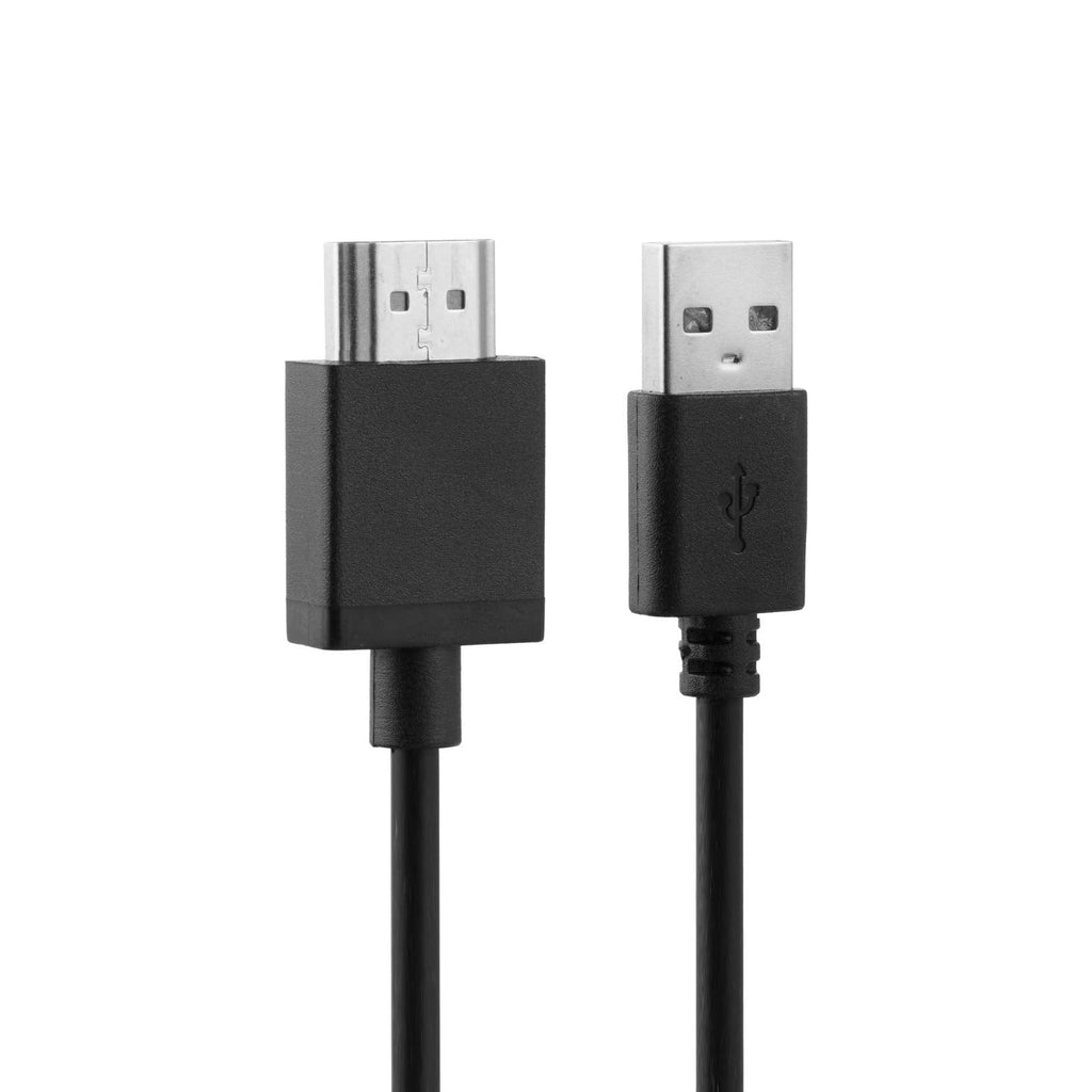 USB to HDMI Cable, USB 2.0 Male to HDMI Male Adapter Cord USB Charging Cable for All HDMI Devices (1m, Only for Charging, No Video Transfer Function) 1m