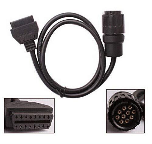Stone-tech 60'' Motorcycle 10 Pin Adaptor OBD2 II Diagnostic Cable For BMW ICOM D Cable