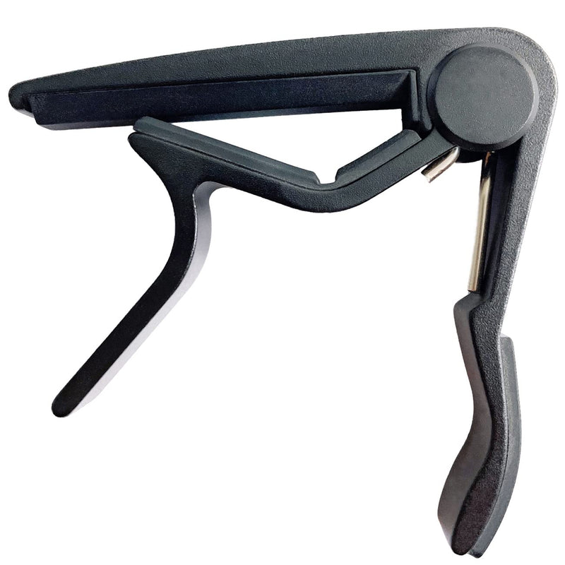 WINGO Pro Classical Flat Guitar Capo, Black Flat Capo Black