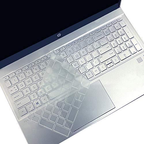 Keyboard Cover for HP 15-EH Laptop 15.6” Model 15-eh0010nr 15-eh0015cl 15-eh0095nr 15-eh0097nr eh0177ng |2021 HP Pavilion 15.6" Laptop Model 15-eg 15z-eh 15-eg0154ng US Layout Keyboard Cover -TPU