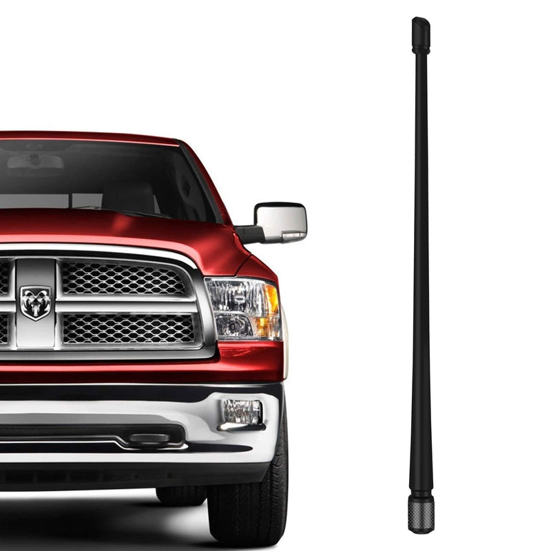 CHAOGANG 13 Inch Automotive Antenna Mast Compatible with 2012-2021 Dodge Ram 1500 2500 Accessories Rubber Antenna Replacement FM/AM Reception 丨56038725AC 4685574