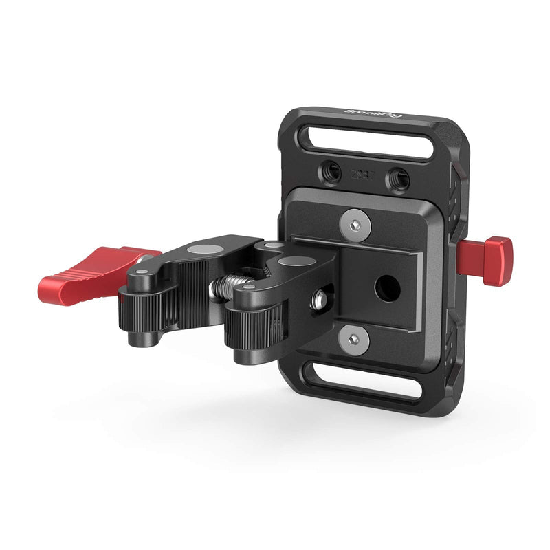 SMALLRIG Mini V-Lock Mount Battery Plate with Crab-Shaped Clamp - 2989