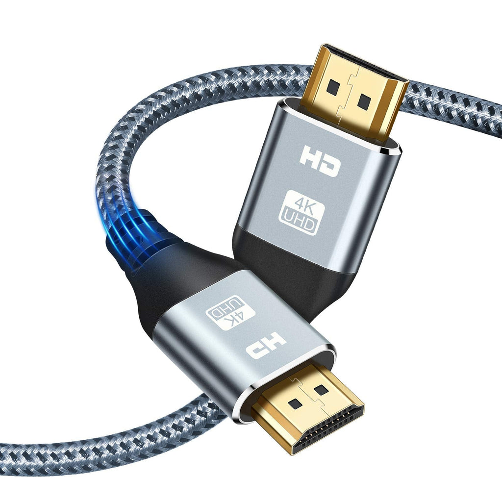 HDMI Cable 4K 60HZ 30 Foot, High Speed 18 Gbps HDMI 2.0 Cable, HDR, HDCP 2.2/1.4, 3D, 2160P,1080P 28AWG HDMI Cord for UHD Samsung TV, Monitor, PS4/3, Xbox One 30ft