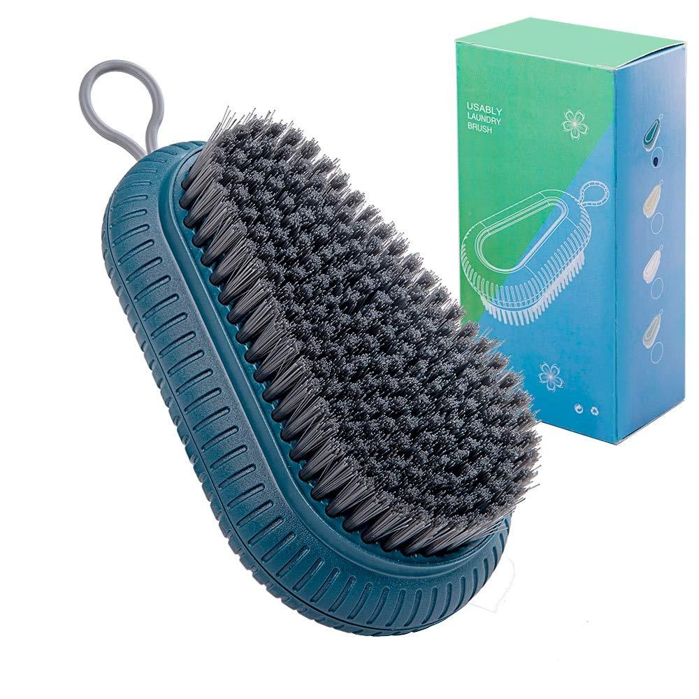 Scrub Brush, Laundry Cloth Shoe Cleaning Brush with Non-Slip Design, Quality Durable Soft Bristle Cleaning Brush for Bathtub, Tile, Sink, Curtain Tablecloth Cleaning Washing Brush