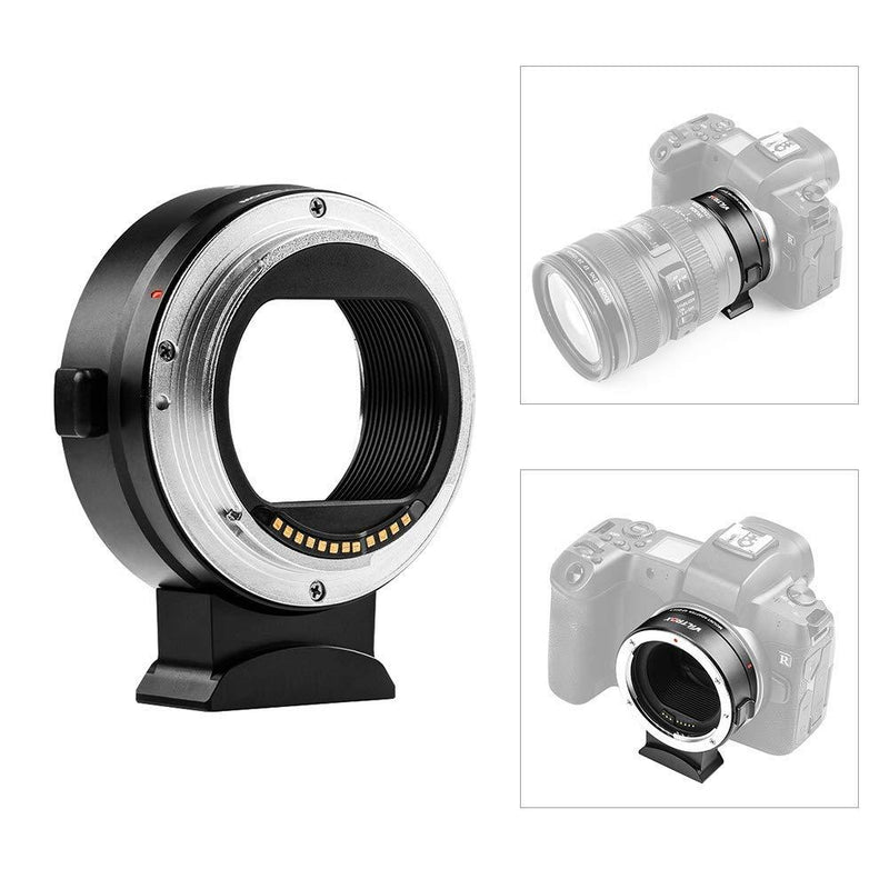 EF-EOS R Lens Mount Adapter Autofocus Control Ring Lens Converter Compatible with Canon Mount EF/EF-S Lens to EOS RP R R5 R6 Cameras