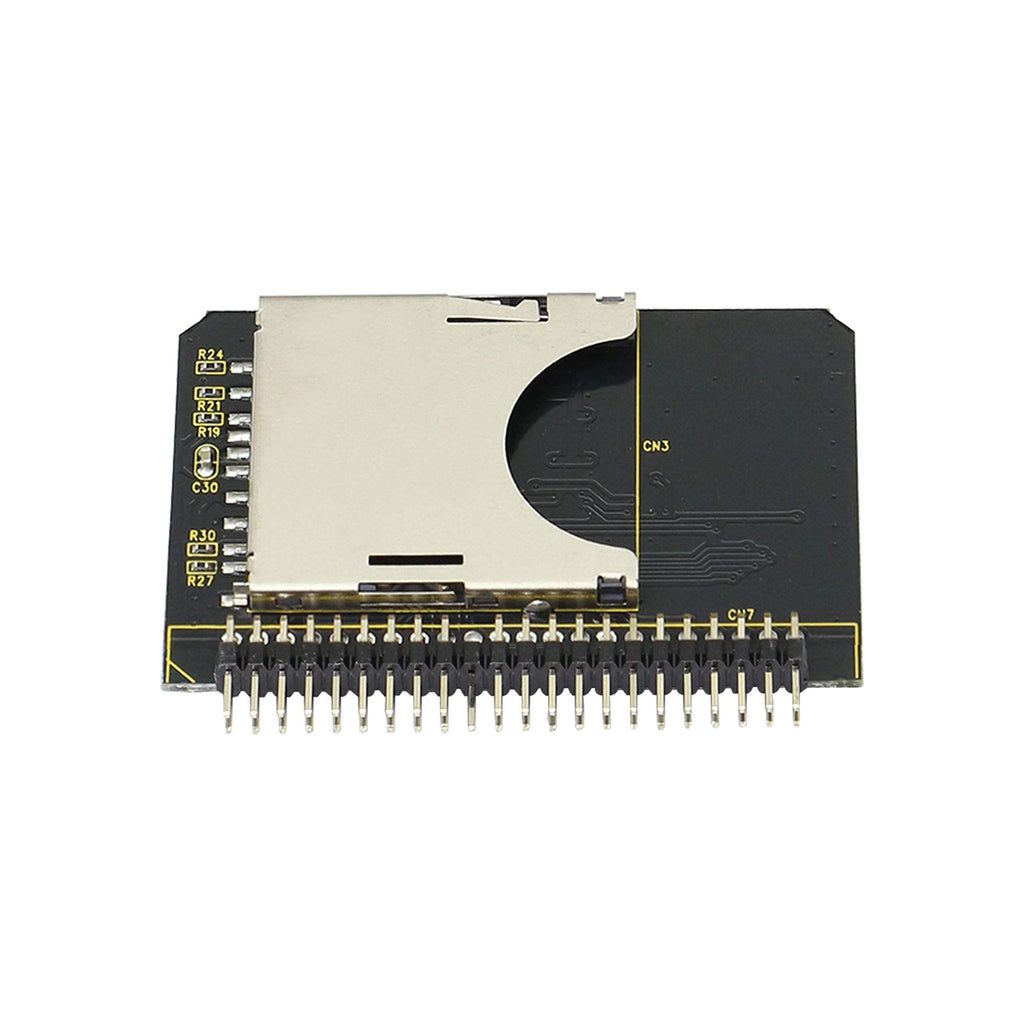 SD Card to 2.5 Inch IDE Adapter，SD SDHC SDXC MMC Memory Card to IDE 2.5" 44 Pin Male Adapter Converter