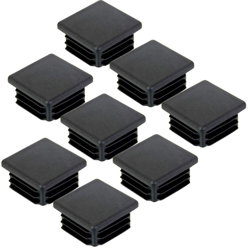 [AUSTRALIA] - Hydanle 16 Pack 2 Inch Square Plastic Plugs, Insert End Caps for Square Tubing Post 2inch 