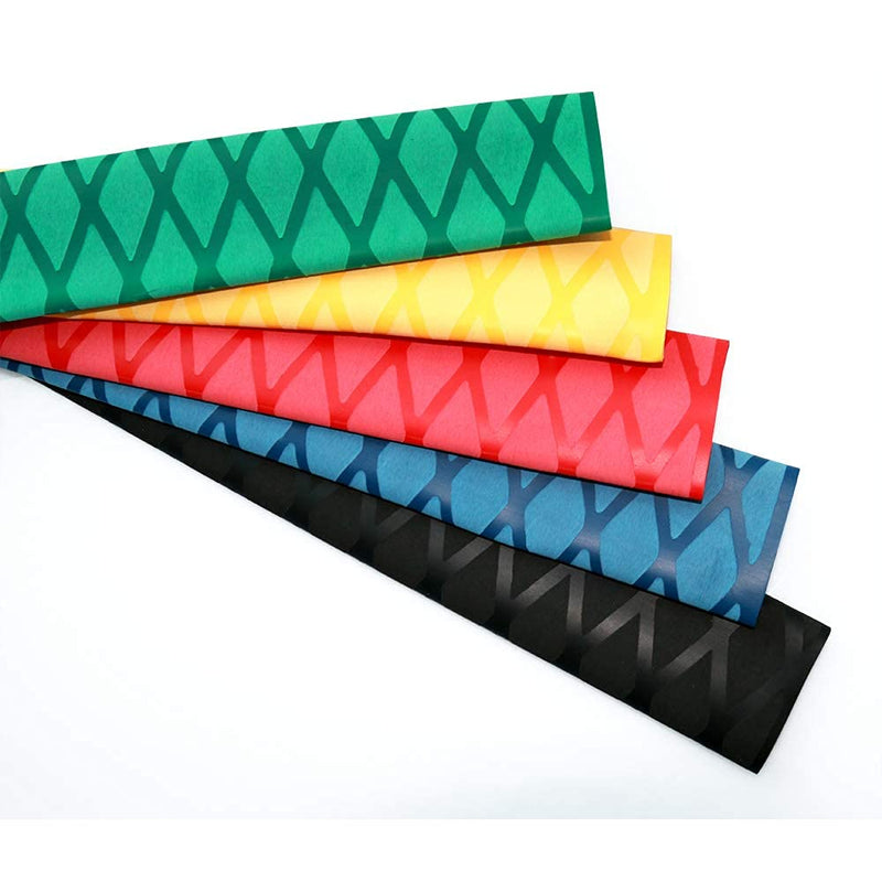 [AUSTRALIA] - WOER Fishing Rod Shrink Wrap 2:1 Dia 0.6", 0.8", 1", 1.2", 1.4", 1.6" Fishing Rod Grip Wrap Industrial Heat Shrink Tubing Fly Fishing Accessories Red Φ25mm 