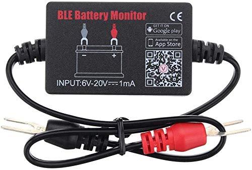 12V Auto Battery Monitor, BM2 Bluetooth 4.0 Wireless Device Car Battery Tester, Automotive Battery Load Tester, Automotive Charging and Cranking System (1PACK) 1PACK