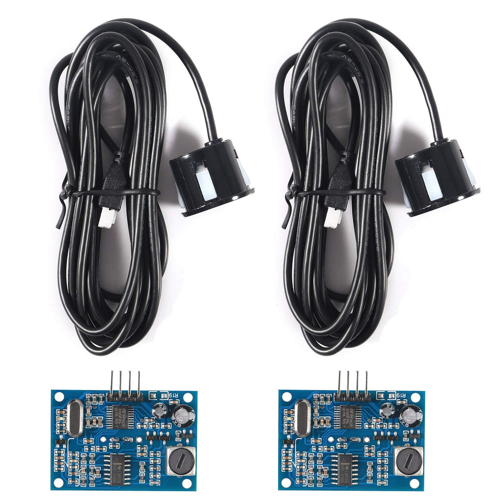 2Pcs JSN-SR04T Integrated Ultrasonic Distance Measuring Sensor Transducer Module Waterproof