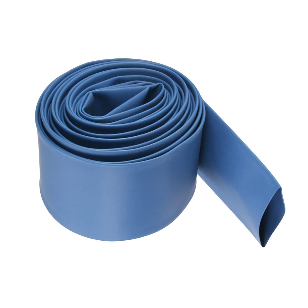 1Pcs Heat Shrink Tubing,2:1 Blue Bettomshin Electrical Wire Cable ≥600V & 248°F,4mx35mm(LxDia) Shrink Wrap Long Lasting Insulation Protection fit 18～34 Wire Harnesses Metal Tube Anti-Rust of Rod