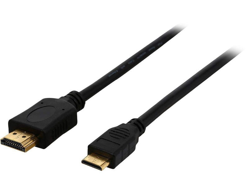 BRENDAZ HDMI Mini HDMI to HDMI Cable, Mini HDMI Connector (C) Cable Compatible with Nikon D3300 D3200 D5300 D5600 D7000 D7100 D7200 D3 D300s D3x DSLR Camera.(15-Feet) 15-Feet